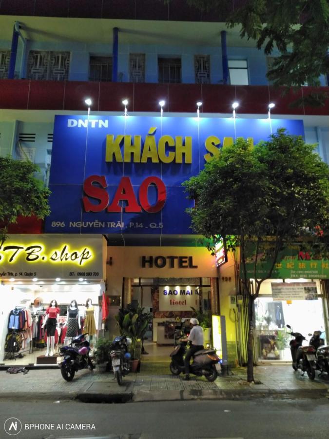 Hotel Khach San Sao Mai Thành Pho Ho Chí Minh Esterno foto